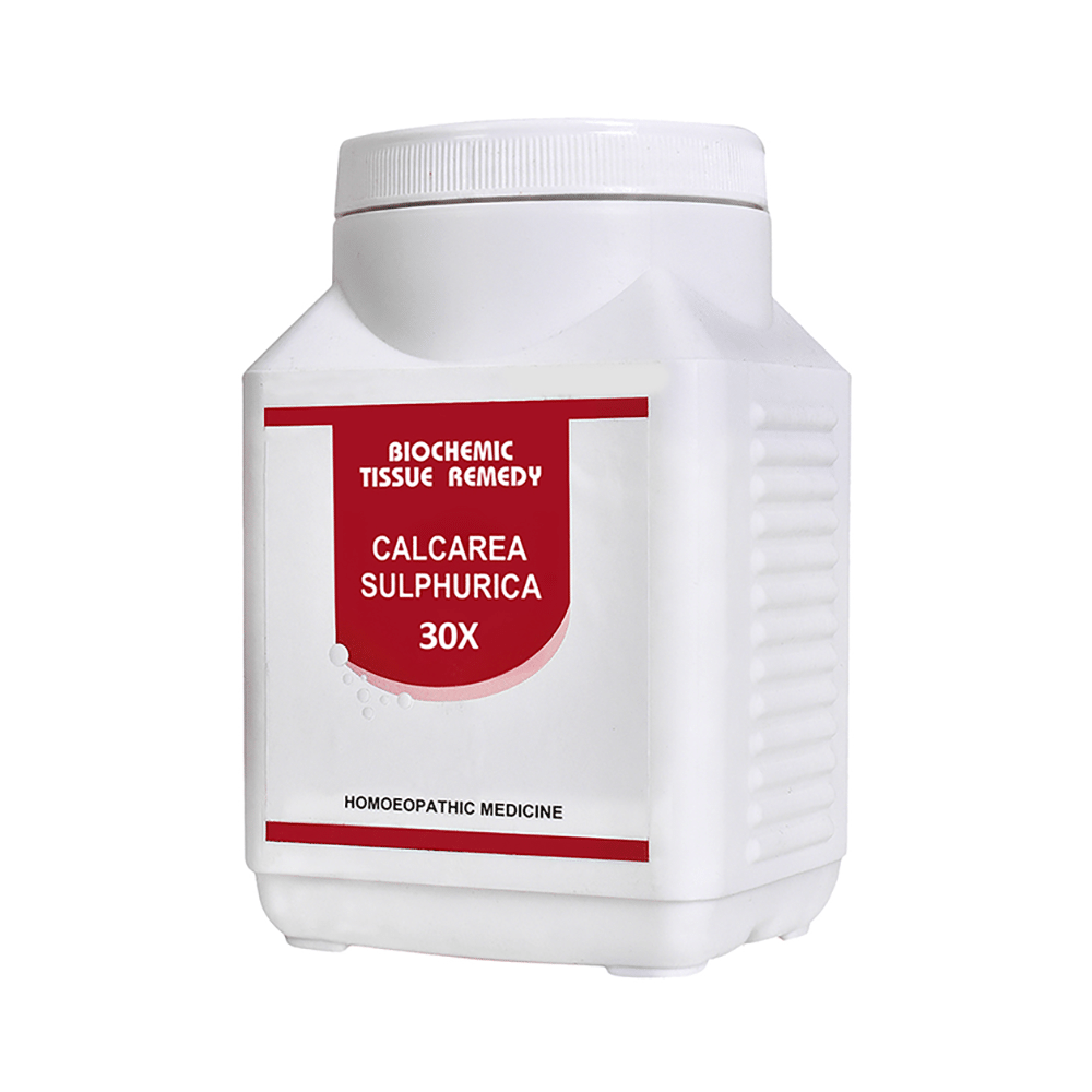 Bakson's Calcarea Sulphurica Biochemic Tablet 30X Bakson's Calcarea Sulphurica Biochemic Tablet 30X