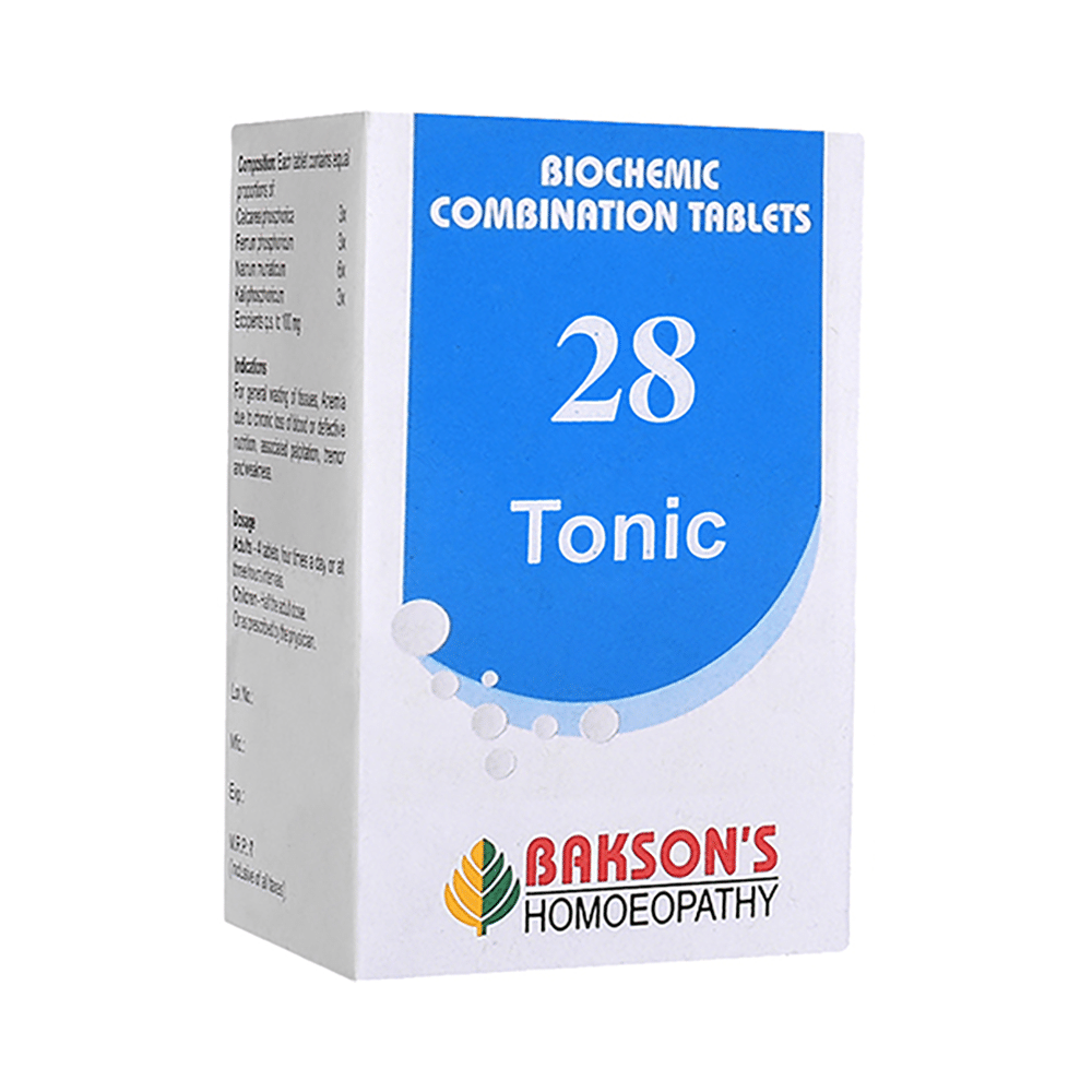 Bakson's Biocombination 28 Tablet Bakson's Biocombination 28 Tablet