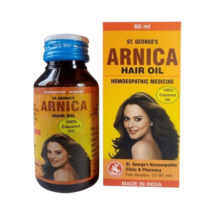 St. George’s Arnica Coconut Hair Oil