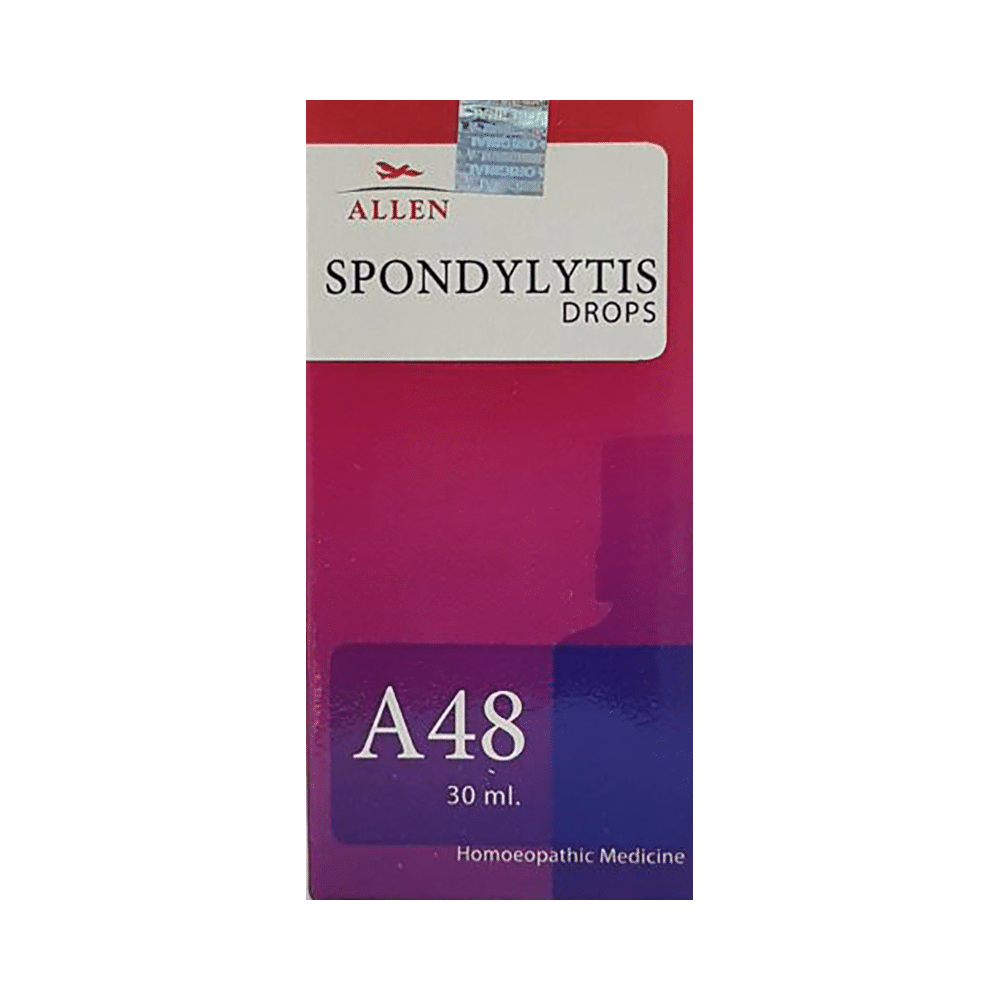 Allen A48 Spondylytis Drop Allen A48 Spondylytis Drop