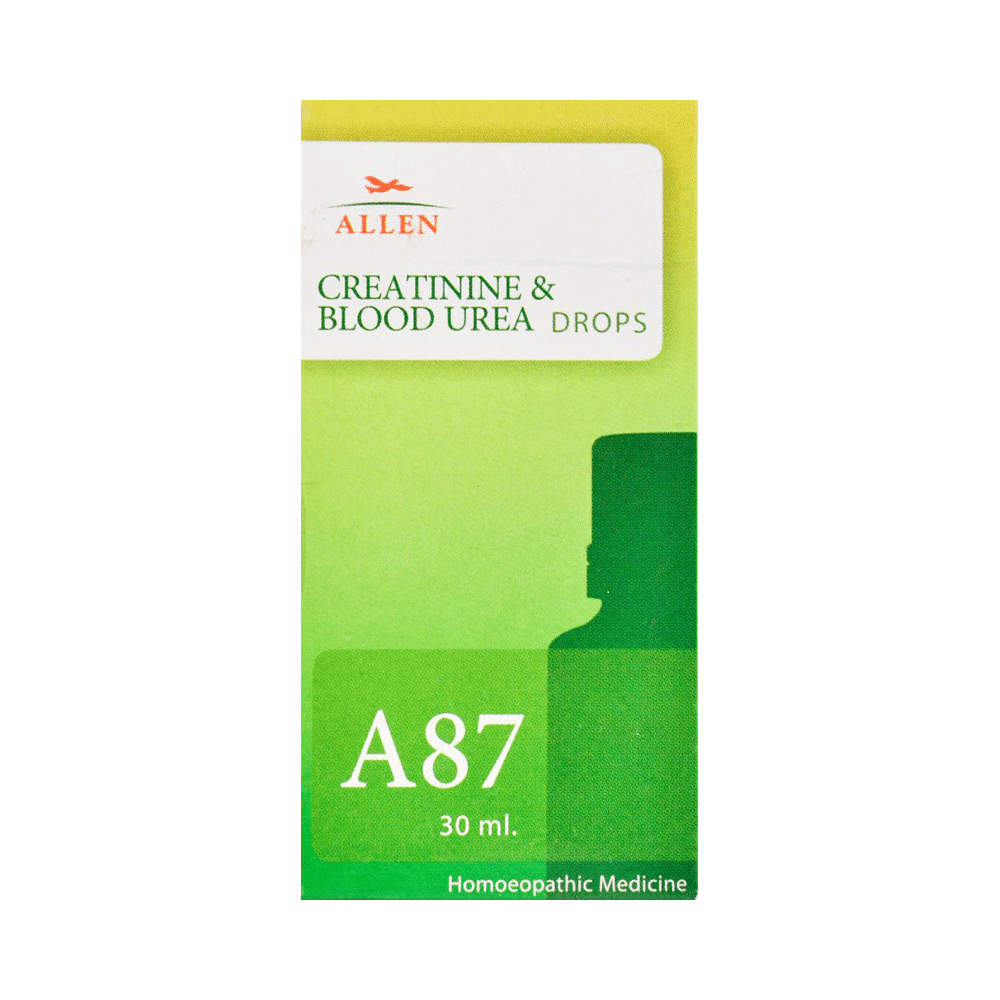 Allen A87 Creatinine & Blood Urea Drop Allen A87 Creatinine & Blood Urea Drop