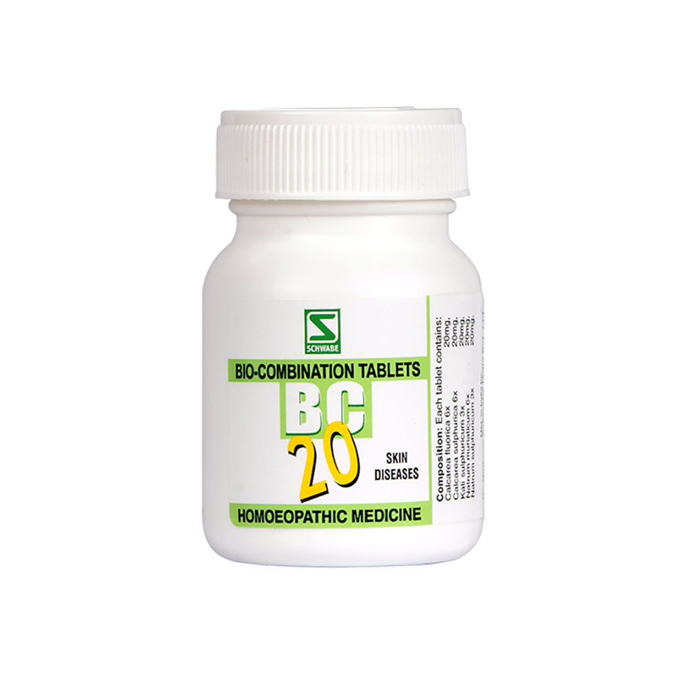 Dr Willmar Schwabe India Bio-Combination 20 (BC 20) Tablet Dr Willmar Schwabe India Bio-Combination 20 (BC 20) Tablet