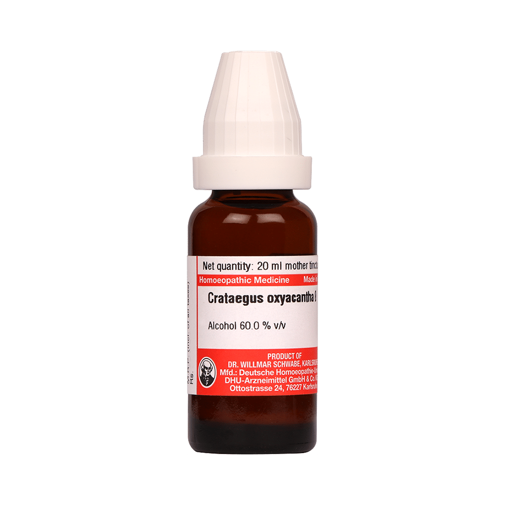 Dr Willmar Schwabe Germany Crataegus Oxyacantha Mother Tincture Q