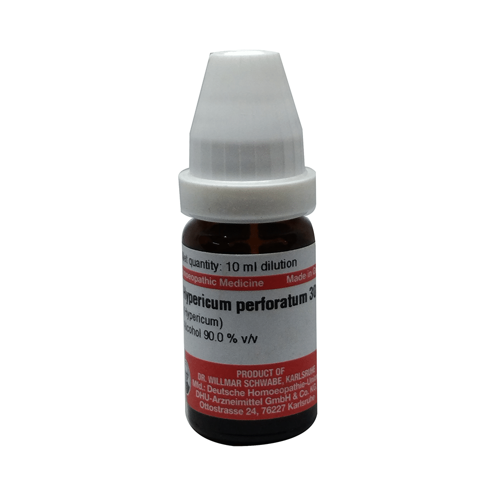 Dr Willmar Schwabe Germany Hypericum Perforatum Dilution 30