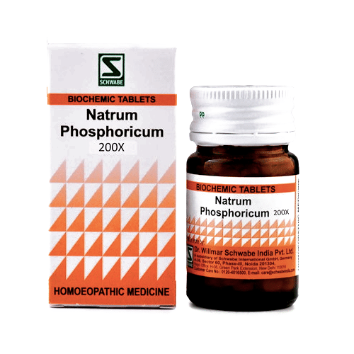 Dr Willmar Schwabe India Natrum Phosphoricum Biochemic Tablet 200X
