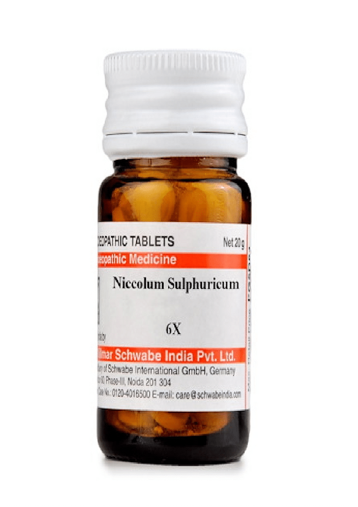 Dr Willmar Schwabe India Niccolum Sulphuricum Trituration Tablet 6X