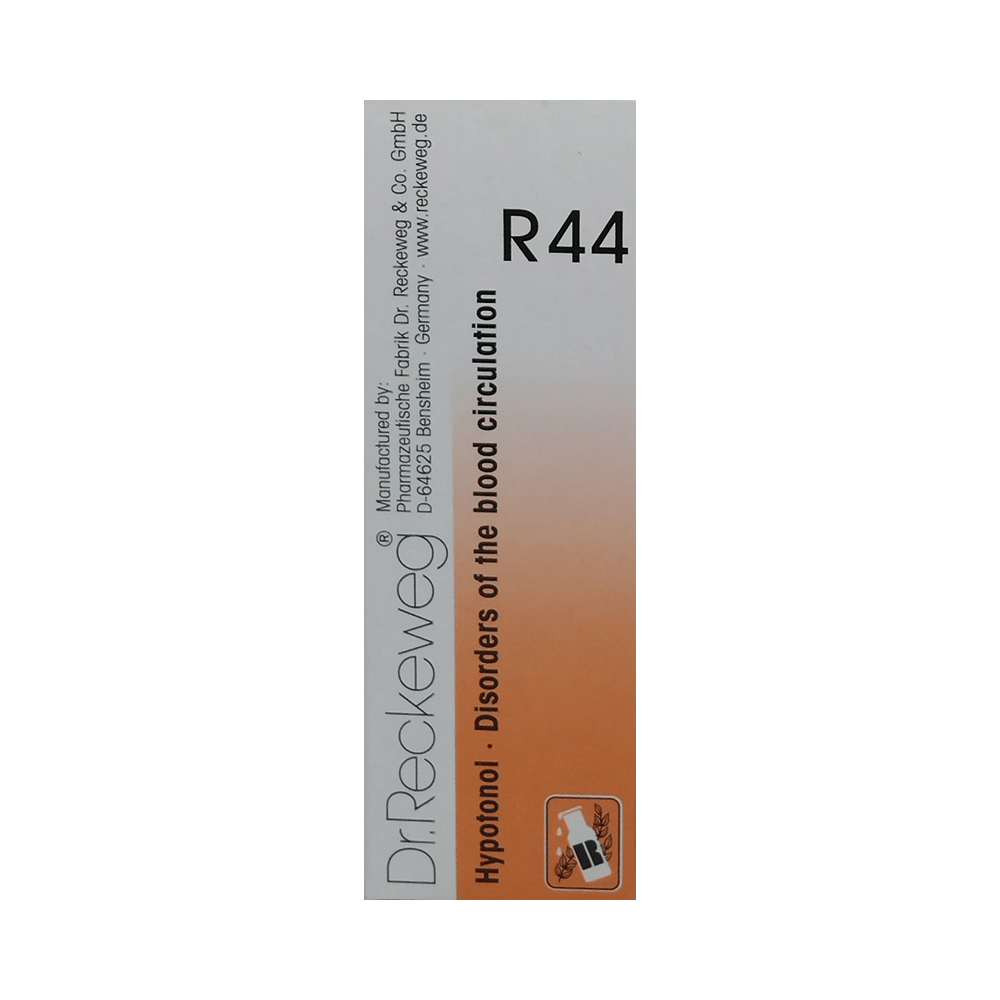 Dr. Reckeweg R44 Disorders Of The Blood Circulation Drop