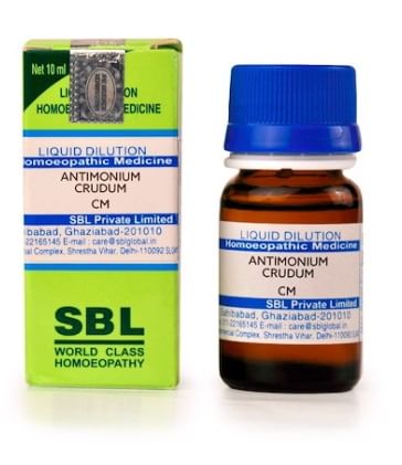 SBL Antimonium Crudum Dilution CM CH