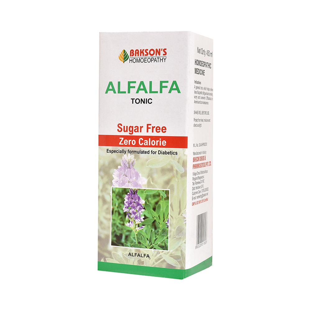 Bakson's Alfalfa Tonic Sugar Free