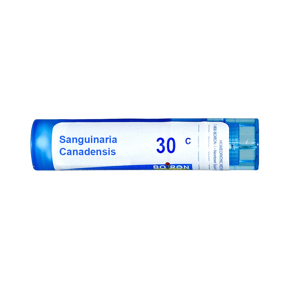 Boiron Sanguinaria Canadensis Single Dose Approx 200 Microgranules 30 CH