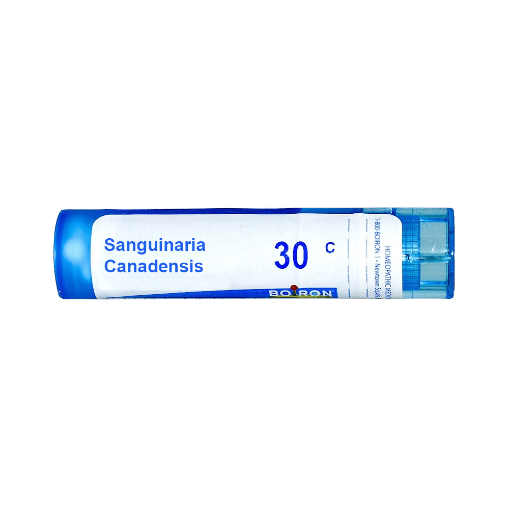 Boiron Sanguinaria Canadensis Single Dose Approx 200 Microgranules 30 CH Boiron Sanguinaria Canadensis Single Dose Approx 200 Microgranules 30 CH
