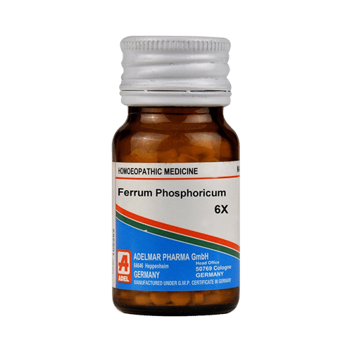 ADEL Ferrum Phosphoricum Biochemic Tablet 6X ADEL Ferrum Phosphoricum Biochemic Tablet 6X