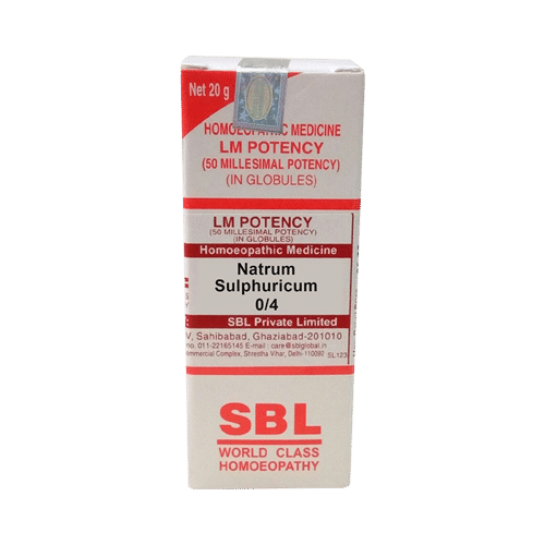 SBL Natrum Sulphuricum 0/4 LM