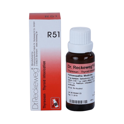 Dr. Reckeweg R51 Thyroid Intoxication Drop Dr. Reckeweg R51 Thyroid Intoxication Drop