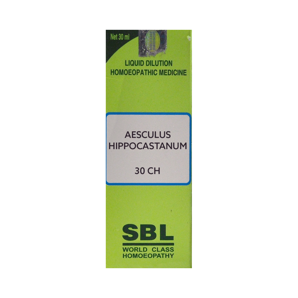 SBL Aesculus Hippocastanum Dilution 30 CH