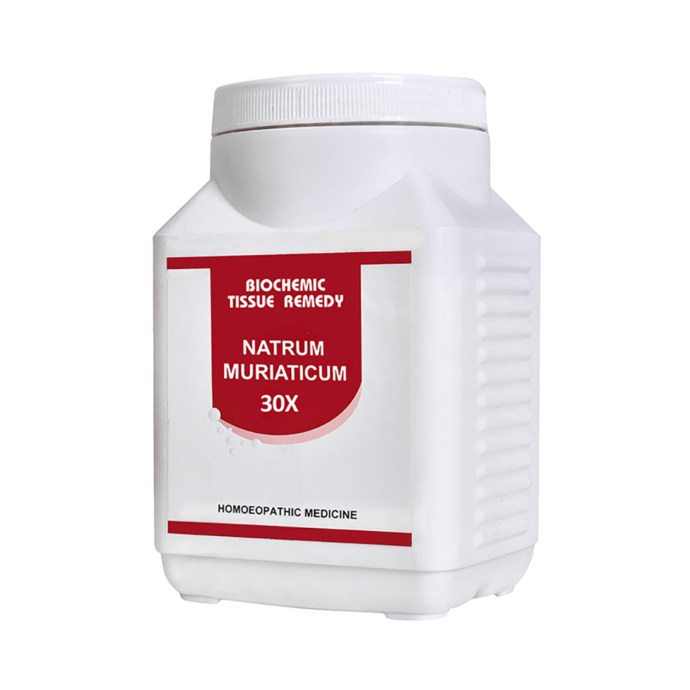 Bakson's Natrum Muriaticum Biochemic Tablet 30X
