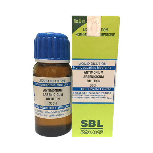 SBL Antimonium Arsenicicum Dilution 30 CH SBL Antimonium Arsenicicum Dilution 30 CH