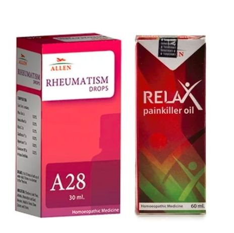 Allen Joint Care Combo (A28 + Relax Pain Killer Oil) Allen Joint Care Combo (A28 + Relax Pain Killer Oil)