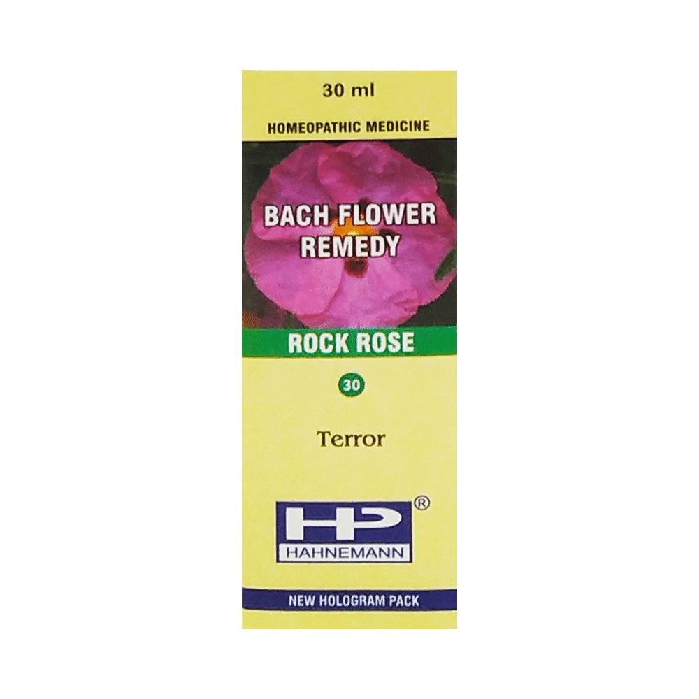 Showing image for Hahnemann Bach Flower Rock Rose 30 Hahnemann Bach Flower Rock Rose 30 image