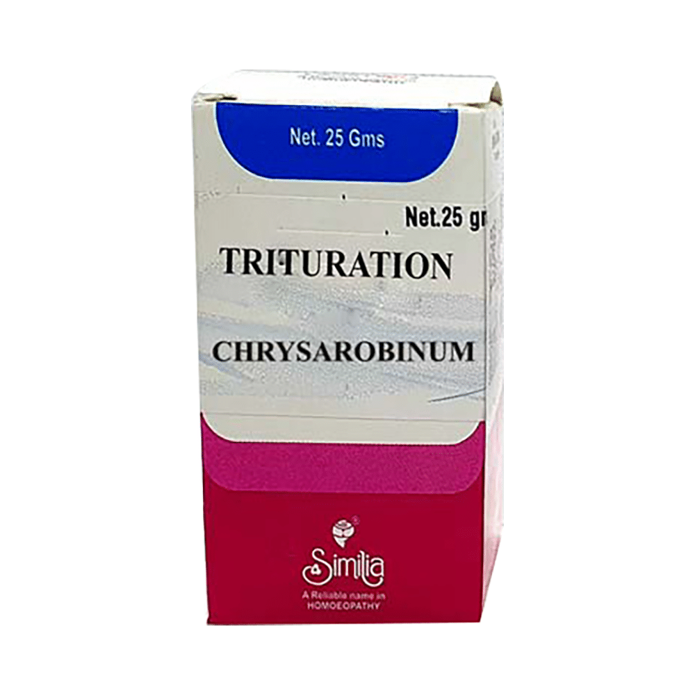 Similia Chrysarobinum Trituration Tablet 3X