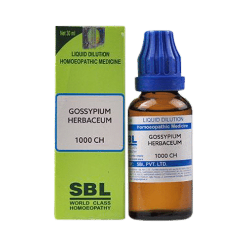 SBL Gossypium Herbaceum Dilution 1000 CH