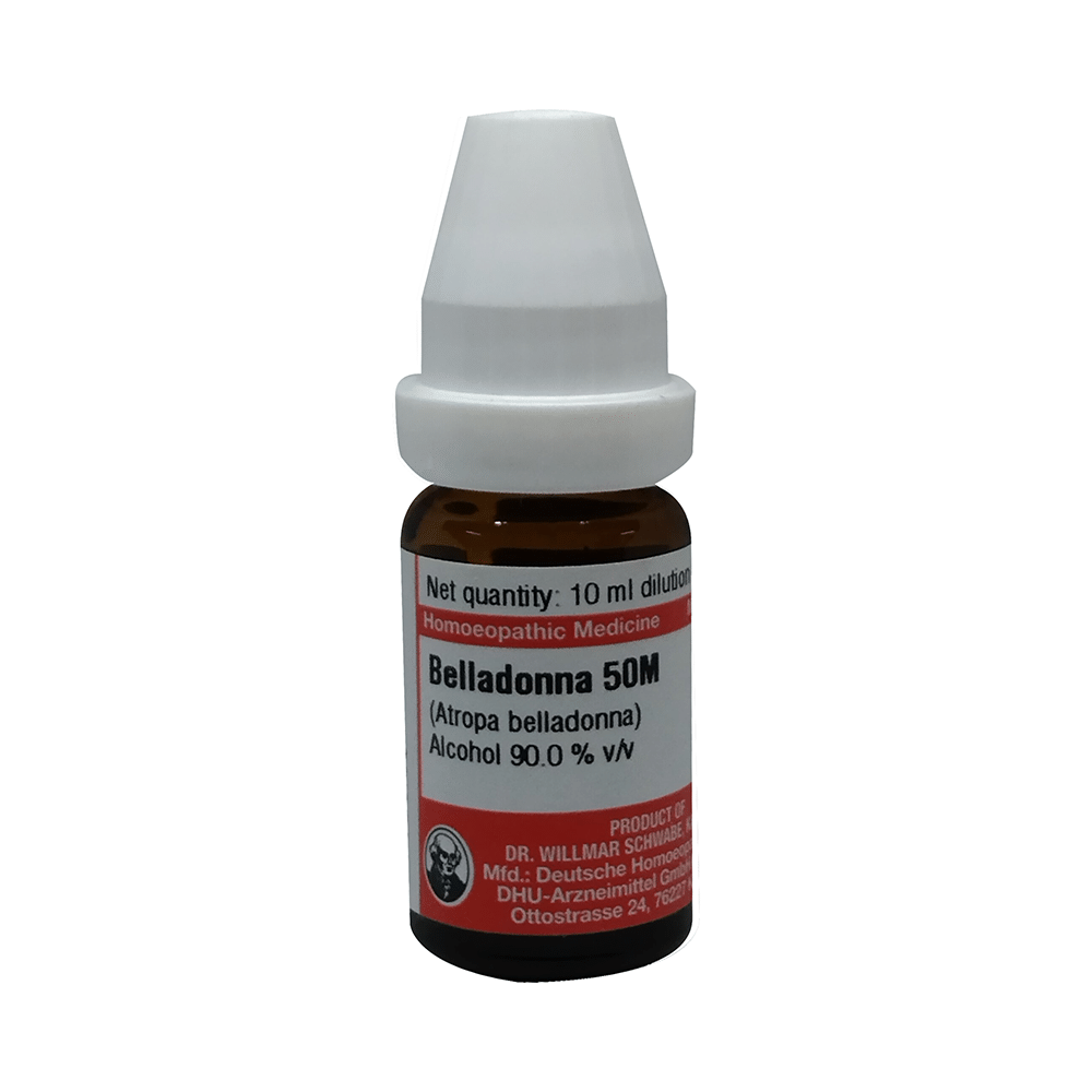 Dr Willmar Schwabe Germany Belladonna Dilution 50M Dr Willmar Schwabe Germany Belladonna Dilution 50M