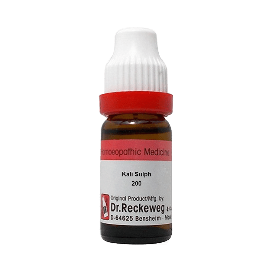 Dr. Reckeweg Kali Sulph Dilution 200 CH Dr. Reckeweg Kali Sulph Dilution 200 CH