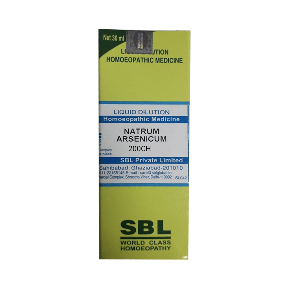 SBL Natrum Arsenicum Dilution 200 CH SBL Natrum Arsenicum Dilution 200 CH