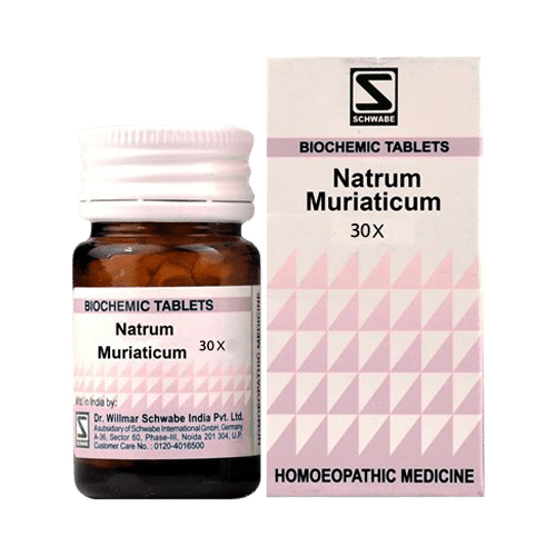 Dr Willmar Schwabe India Natrum Muriaticum Biochemic Tablet 30X