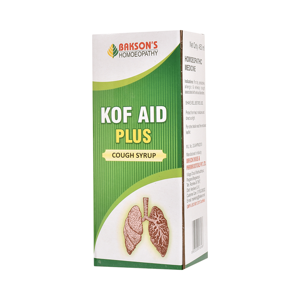 Buy Bakson's Kof Aid Plus Cough Syrup Online