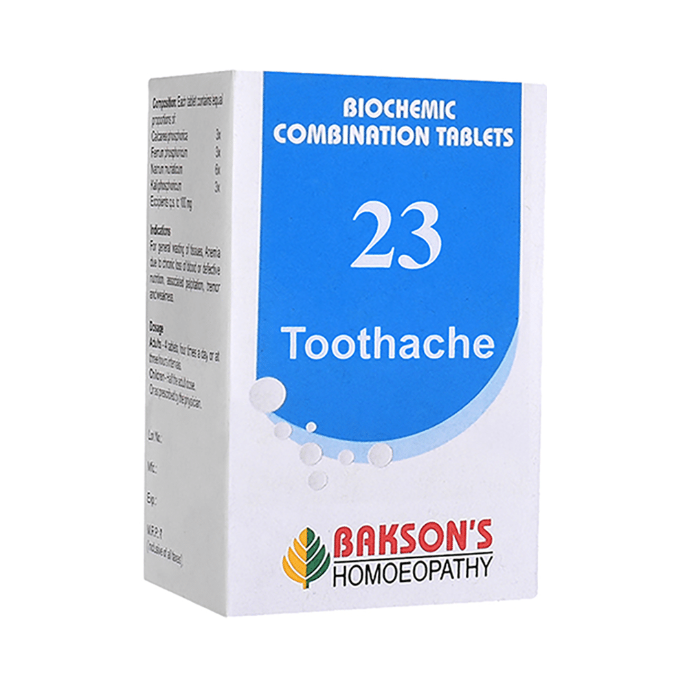 Bakson's Biocombination 23 Tablet Bakson's Biocombination 23 Tablet