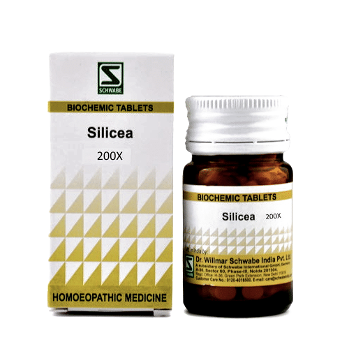 Dr Willmar Schwabe India Silicea Biochemic Tablet 200X