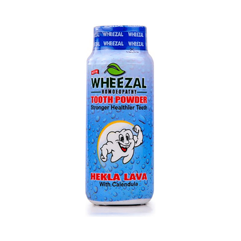 Wheezal Hekla Lava Tooth Powder