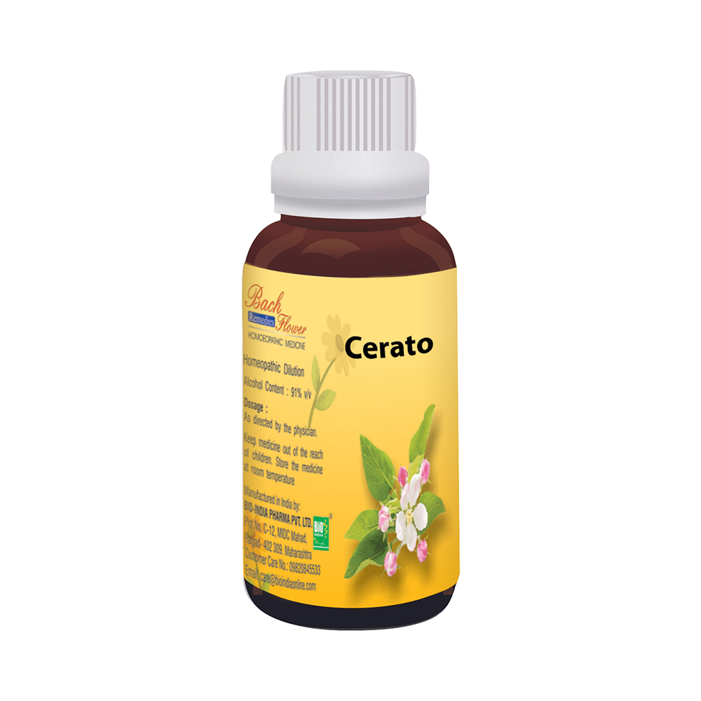 Bio India Bach Flower Cerato Bach Flower Remedies image