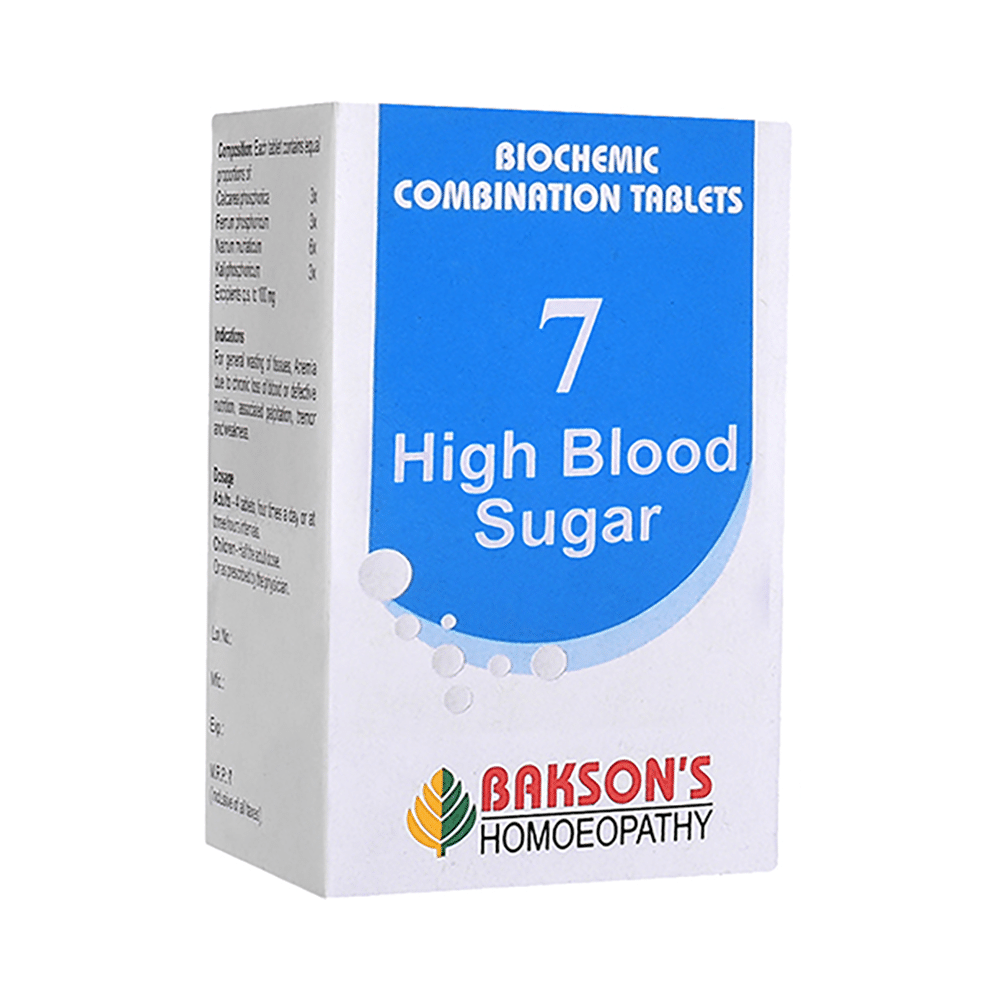 Bakson's Biocombination 7 Tablet Bakson's Biocombination 7 Tablet