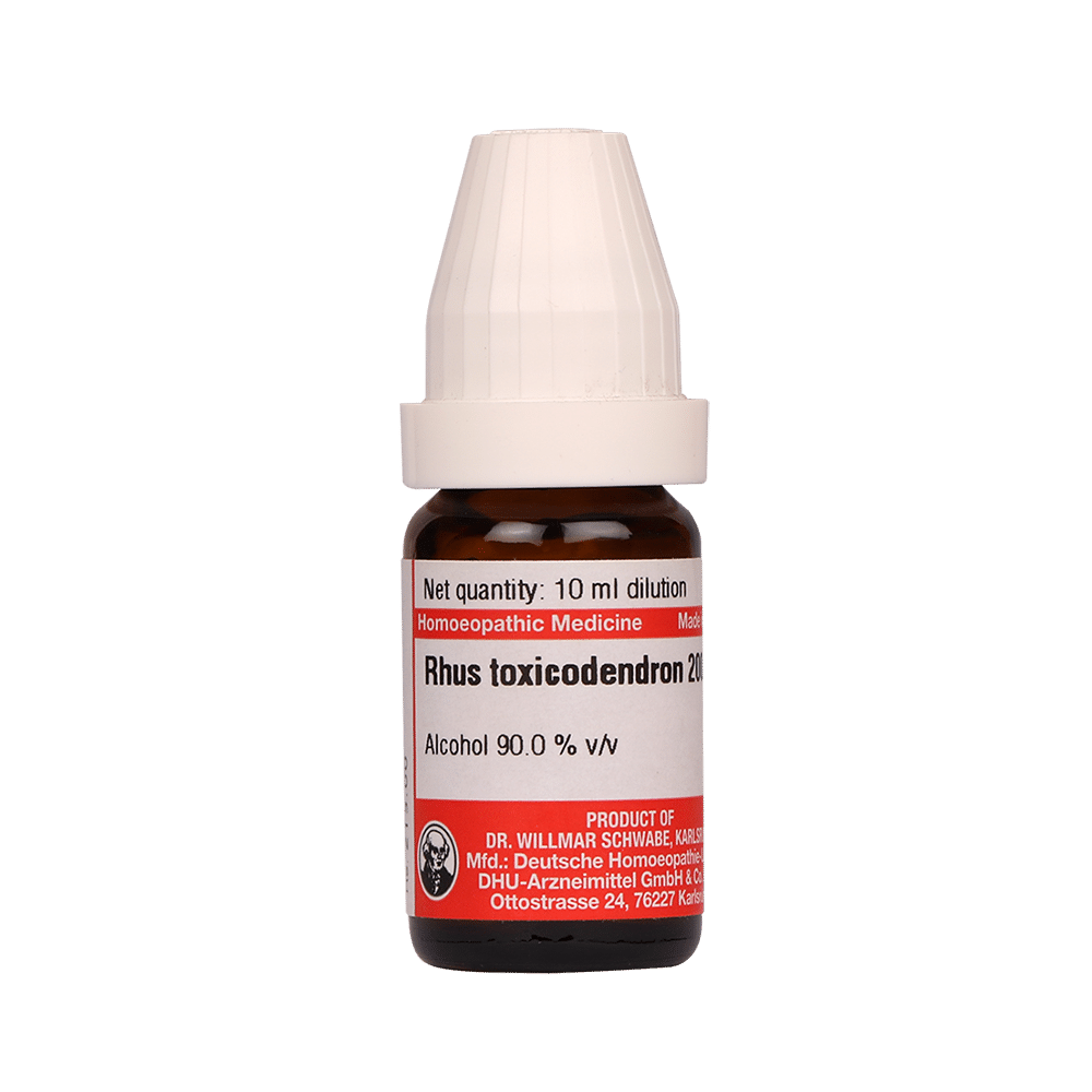 Dr Willmar Schwabe Germany Rhus Toxicodendron Dilution 200 Dr Willmar Schwabe Germany Rhus Toxicodendron Dilution 200