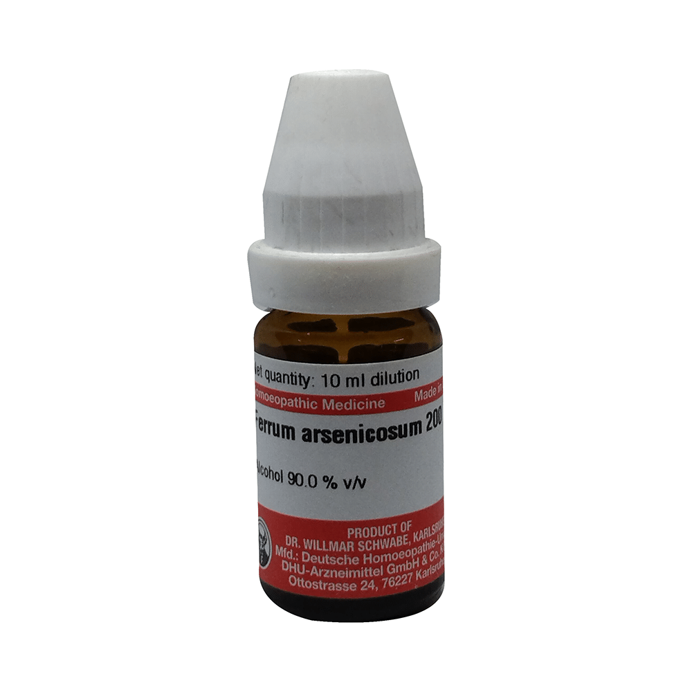 Dr Willmar Schwabe Germany Ferrum Arsenicosum Dilution 200 Dr Willmar Schwabe Germany Ferrum Arsenicosum Dilution 200