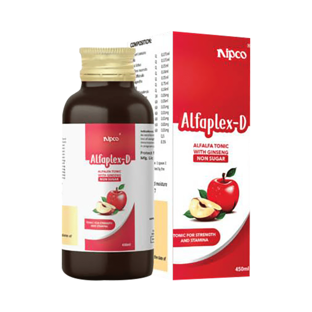Showing image for Nipco Alfaplex-D Alfalfa Tonic with Ginseng Nipco Alfaplex-D Alfalfa Tonic with Ginseng image