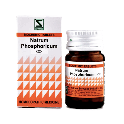 Dr Willmar Schwabe India Natrum Phosphoricum Biochemic Tablet 30X