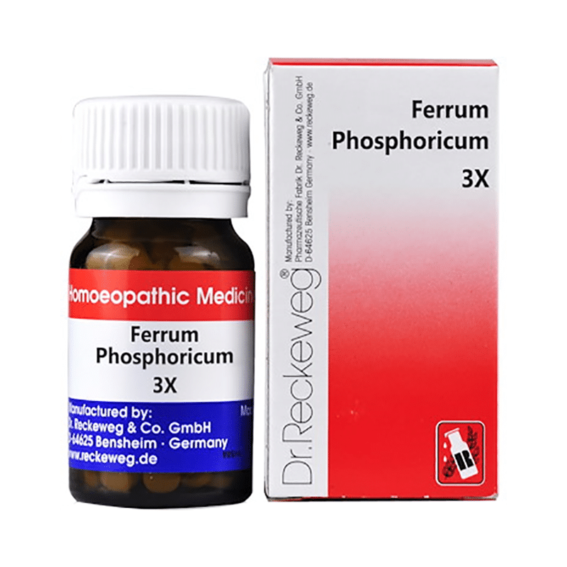 Dr. Reckeweg Ferrum Phosphoricum Biochemic Tablet 3X