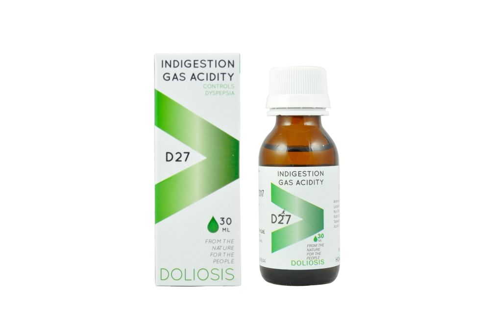Doliosis D27 Gas Acidity Drop Medicines image