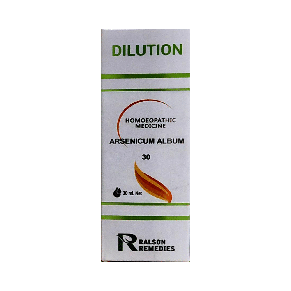 Ralson Remedies Arsenicum Album Dilution 30 CH