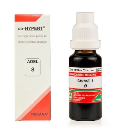 ADEL Anti Hypertensive  Combo (ADEL 8 + Rauwolfia Mother Tincture)
