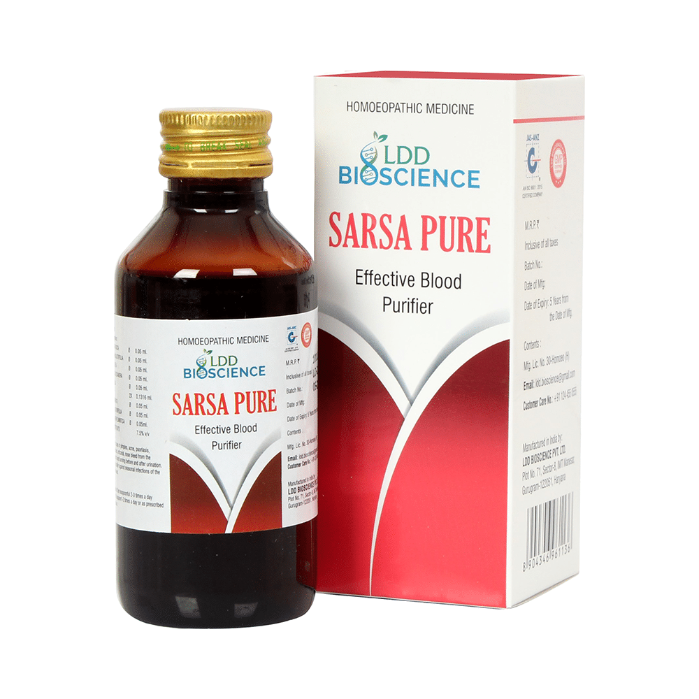 LDD Bioscience Sarsa Pure Blood Purifier Syrup