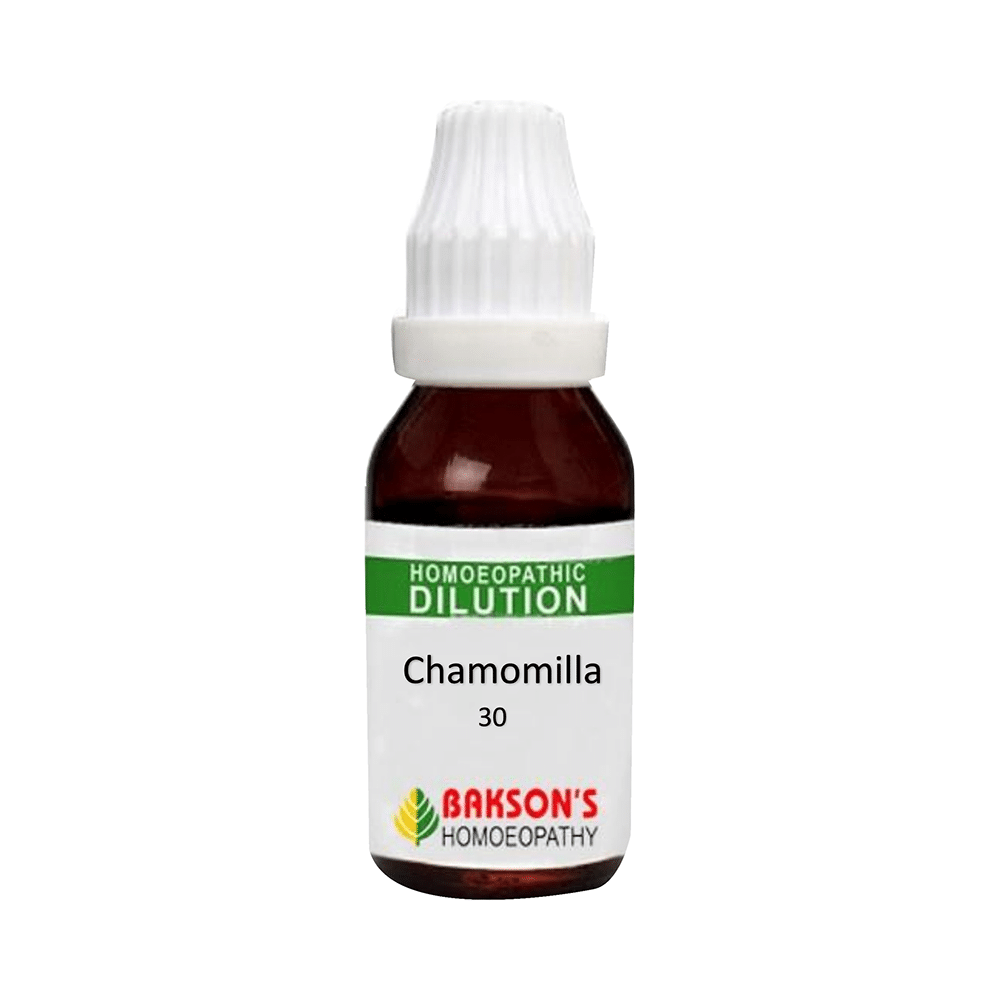 Bakson's Chamomilla Dilution 30 CH Bakson's Chamomilla Dilution 30 CH