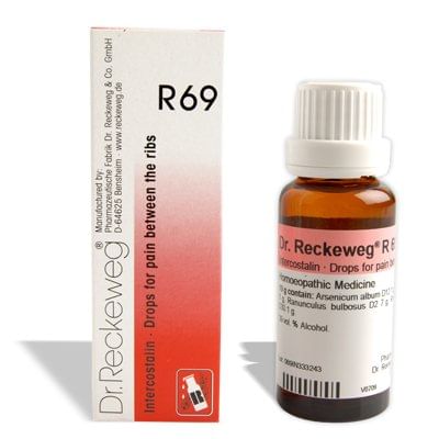 Dr. Reckeweg R69 for Pain Between The Ribs Drop Dr. Reckeweg R69 for Pain Between The Ribs Drop