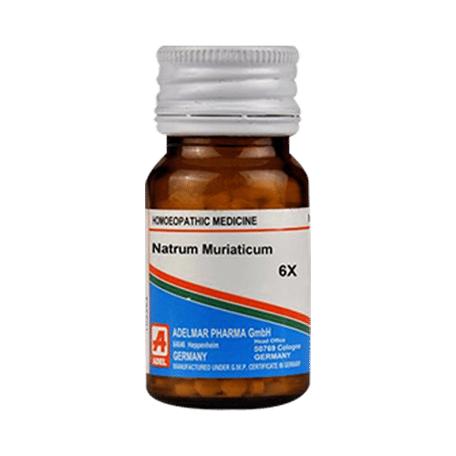 ADEL Natrum Muriaticum Biochemic Tablet 6X ADEL Natrum Muriaticum Biochemic Tablet 6X