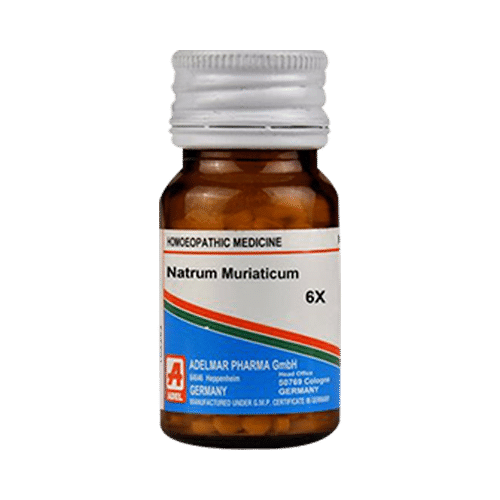 ADEL Natrum Muriaticum Biochemic Tablet 6X