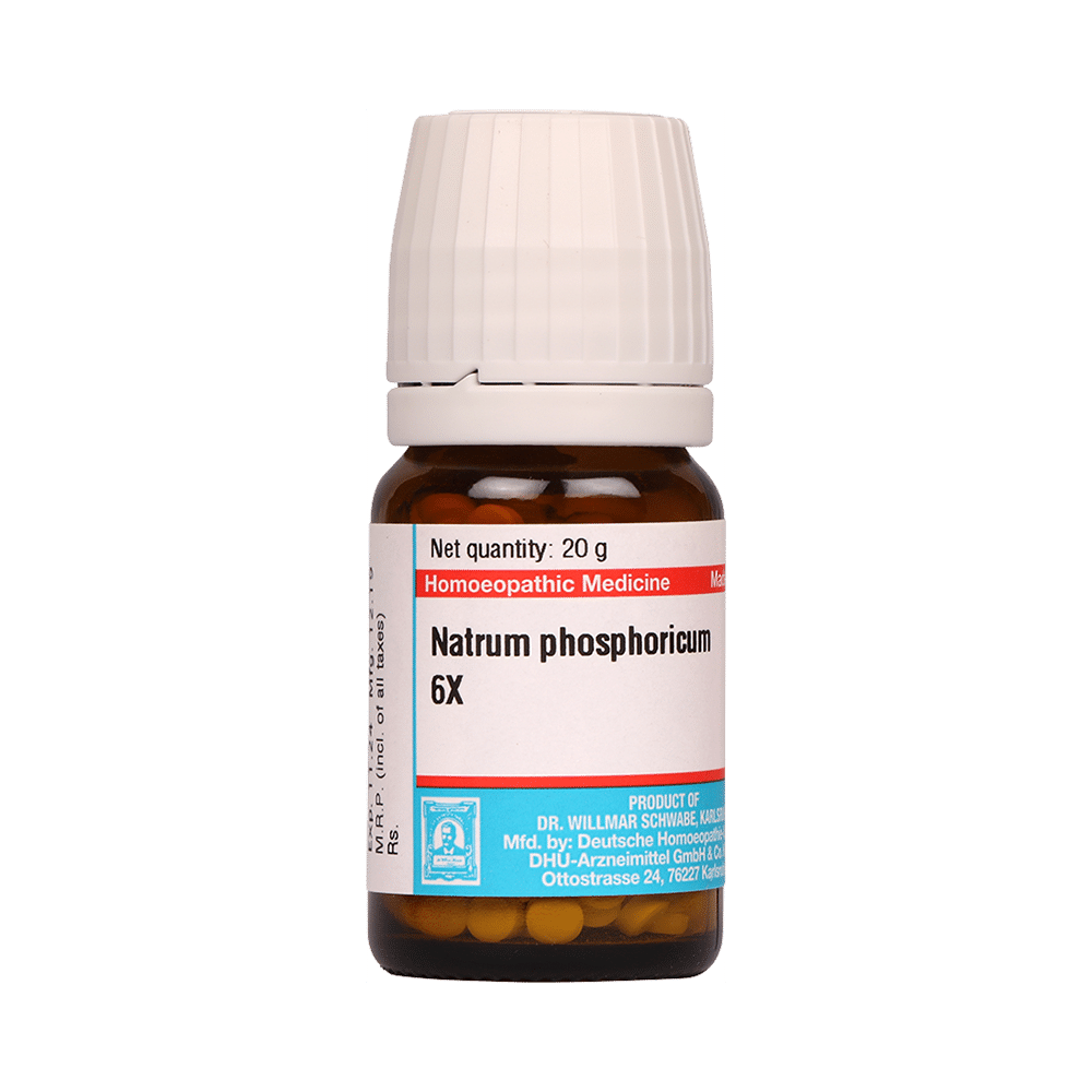 Dr Willmar Schwabe Germany Natrum Phosphoricum Biochemic Tablet 6X Dr Willmar Schwabe Germany Natrum Phosphoricum Biochemic Tablet 6X