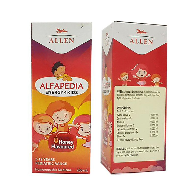 Allen Alfapedia Energy 4 Kids Syrup Allen Alfapedia Energy 4 Kids Syrup